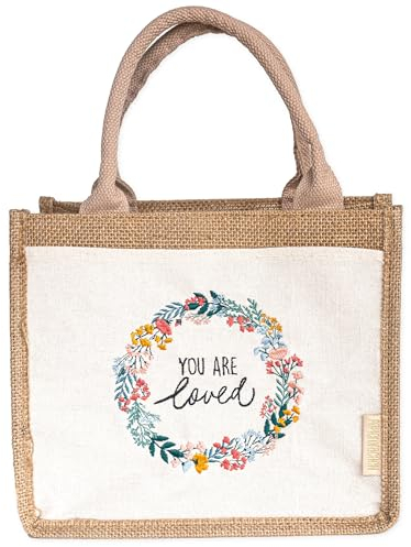 Papierdrachen Jutetasche Blumenkranz Set 03