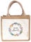 Papierdrachen Jutetasche Blumenkranz Set 03