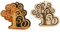 10 pz ciondolini/calamite ALBERO DELLA VITA legno o vetro sintetico oro o argento- decorazione bomboniere,nozze d'oro, compleanno, anniversario, 50 anni matrimonio