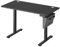 VASAGLE Electric Standing Desk, Height Adjustable Desk, 60 x 120 x (72-120) cm, 4 Memory Heights, Storage Pocket, for Home Office, Study, Ink Black LSD132B02