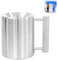 Tasse lourde avec haltères en acier inoxydable de 8 kg, tasse à café de 8,2 kg, tasse à bière en surpoids, haltères de fitness, sport, acier inoxydable 304