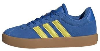 adidas VL Court 3.0 Shoes Kids Chaussures Mixte Enfant, Bright Royal Pure Sulfur Gum, 36 EU