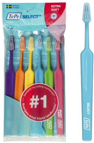TePe Select, extra weich, verschiedene Farben, 6 Stück
