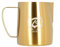 Barista Space Jarra de leche plateada pulida, ideal para latte art con boquilla precisa, ligera y manejable, recomendada por campeones del mundo, color plateado dorado, 350 ml