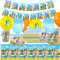 Bluey - Piatti di Carta per Festa di Compleanno, Decorazione a Tema per Bambini, 10 Ospiti (Blu)
