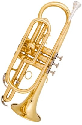 Trompete für Anfänger Golden Cornet Taschentrompete In B