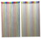 DAGLLGEW TüRvorhang Perlenvorhang Fadenvorhang Balkontür TüRvorhäNge Gegen Fliegen Regenbogenvorhang leichtes TerrassentüR Vorhang glänzendes Türperlen Fliegenschnur TüRvorhang Perlen Style1