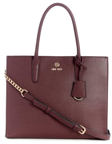 Nine West Siera Shopper, Merlot, Medium