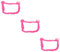 Uonlytech 3 Pcs Computer Cover Kawaii Style Monitor Cover Lace for 20-32 Inch Dust Case for Monitor