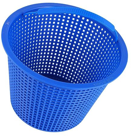 SEWOART Panier Filtrant pour Piscine Panier à Déchets pour Piscine Nettoyage Facile Taille Compacte Plastique Bleu Plat pour Entretien
