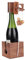 Ajuny Puzzle de Bouteille de Vin en Bois - Casse Tête Stimulant 3D Support de Verrouillage pour Adultes pour Amateurs de Vin Décoration de Table Basse Rustique