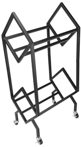 Record Storage Rack, VinylRecord Holder, LP Storage Shelf, Magazine Display, Book and Files Organizer, Music Records Display Shelf Organizer for Albums Book Magazine Files Black (2 Tier)
