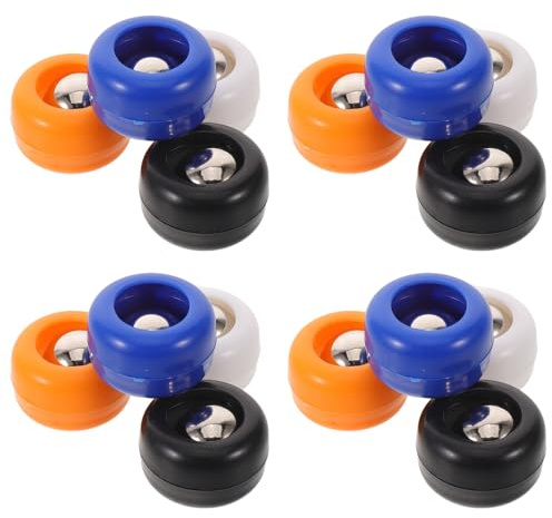 ifundom Jeu de Palets de Curling de Table en Plastique Robuste 16 Pièces pour Mini Jeux de Société et Réunions Familiales, Glisse Facile et Accessoires de Jeu
