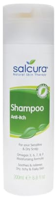 Salcura Natural Skin Therapy, Omega Rich Shampoo, Perfect For Anyone With A Sensitive Scalp Looking To Avoid Harsh, Scalp-Upsetting Chemicals 200ml