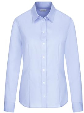 Seidensticker Damen Women Regular Longsleeve Cotton Bluse (1er Pack)