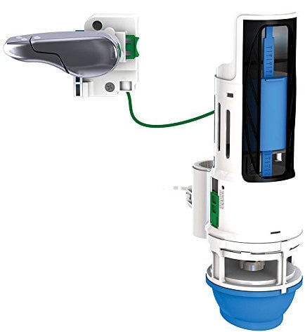 Next by Danco HYR271T Hydroright Dual Flush Valve and Lever Handle, White