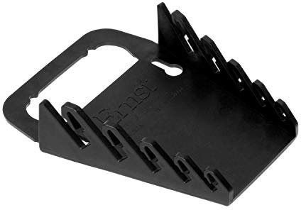 Ernst Manufacturing Gripper Wrench Organizer, 5 Tool, Black