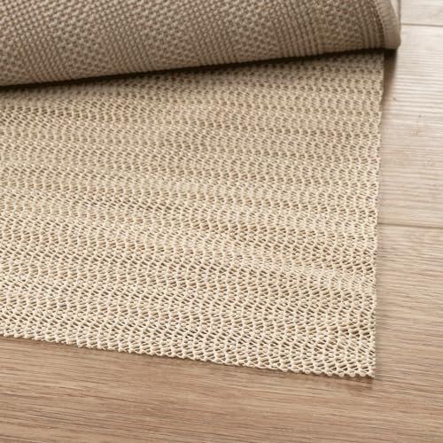 Paco Home Antirutschmatte Teppichunterlage Teppichstop Haftgitter Antirutschschutz Dämpfung rutschfest Waschbar Zuschneidbar, Grösse:60x400 cm