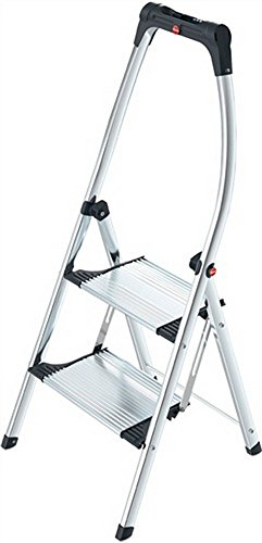 Hailo 4302-301 Aluminium-Klapptritt 2 Stufen 150 kg
