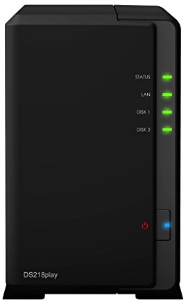 Synology DS218play 2 Bay Desktop NAS Enclosure