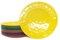 Melamine Salad Plates - 12pcs 8inch 100% Melamine Plates/Picnic Plates/Kids Plates for Everyday Use, Multicolor|Break-Resistant and Lightweight,BPA Free