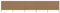 vidaXL Windschutzgewebe Faltbar Windschutz Sichtschutz Sonnenschutz Camping Balkon Terrasse Garten Zaun Strand 5-TLG. 600x120cm Taupe