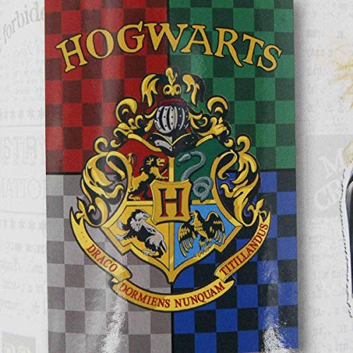 Manta PLAID HARRY POTTER HOGWARTS ESCUELA DE MAGIA CM.100x150-720-403