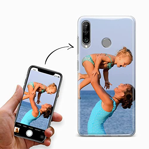 Handyhülle für Huawei P20 Lite Hülle aus Silikon selbst gestalten - selbst gestaltet/personalisiert - Deine Hülle Dein Design - Personalisieren Bedrucken mit eigenem Bild Motiv