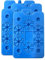 Fusion Food Freezer Blocks for Cooler Bags – 4 Pack Prefilled Reusable Ice Packs for Cool Boxes BPA Free Leak Resistant Long Lasting, Lunch Boxes, Camping, Picnic, Beach & Outdoor Use 16x11x1.3cm