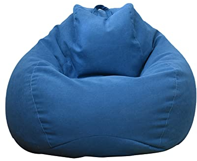 Bean Bag, Beanless Bag Chair Inflating Furniture Bean Bag Gamer Sitzsack Weiches & Komfortables Bodenkissen Sessel Für Erwachsene Und Kinder, Indoor Outdoor Sessel Sitzsack-Bezug - kein Füllstoff