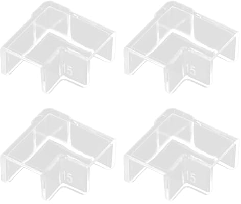 Aquarium Zubehör Fish Tank Edges Protector DIY Protective Edges Crashproof Acrylic Replacement Edges Protector Fish Tank Corner Protector Corner Fish Tank Corner Fish Tank Stand Aquarium Fish Tank