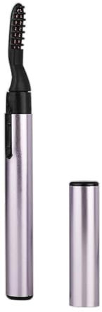 FRCOLOR 1pc Battery Operated Eyelash Curler Electric Heated Eyelash Curler Battery D Batteries Rechargeable Long-Lasting Eyelash Curls Purple Hair Curler Miss Charging Mode