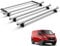 Van Demon 3 Bar Roof Rack for Ford Transit Custom (2013-2023) [Only suitable for GEN1 with Standard (H1) Roof] Steel Roof Bars with Rear Ladder Roller