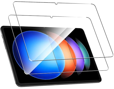 Natbok 2 Piezas Protector de Pantalla para Xiaomi Pad 6S Pro 12.4,Dureza 9H,Antihuellas,Sin Burbujas,0.33mm Ultra Transparente Premium Cristal Vidrio Templado para Xiaomi Pad 6S Pro 12.4