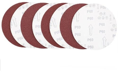 10pcs 8 Zoll 200mm Runde Schleifscheiben Sandpapier, Körnung 1500 Haken und Schleife Beflocken Schleifscheiben Pad, Scheiben mit Klettverschluss, für Metall Holz -Single grit set