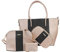 LIFKOME 1 Satz Muttertasche Mit Doppelzauber Frauen Umhängetaschen Damen Trendige Geldbörsen Mini-handtasche Handtaschen Für Damen Aufbewahrungstasche Mini-einkaufstasche Golden Pu