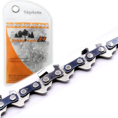 1x Sägekette Ersatzkette Kette 1/4 1,1 mm 28 TG 10cm kompatibel für Stihl GTA 26 Akku Astsäge Segekette ersetzt 36700000028