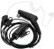 ECSiNG 1 x PPT Mikrofon-Headset, Ohrhörer, Walkie-Talkie-Headset, kompatibel mit Motorola APX6000XE APX7000 APX7000XE APX8000 DP3400 DP3401 DP3600 DP3601 XPR6300 XPR6350 XPR6380 XPR6500 0