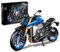 Technik Motorrad Spielzeug Modellbausatz, 2046 Klemmbausteine Supermotorrad für Suzuki GSX-S1000 Motorrad Bausteine, Geländemotorrad Kreatives STEM Bausatz Geschenk für Erwachsene Sammler Kinder