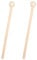 Lot de 2 maillets en bois - Maillets de xylophone - Baguettes de percussion - Avec manche en bois - Pour enfants