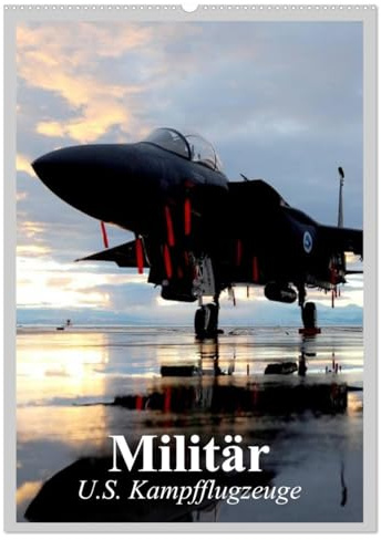 Militär. U.S. Kampfflugzeuge (Wandkalender 2026 DIN A2 hoch), CALVENDO Monatskalender: Militärische Kampfflugzeuge und ihre Faszination (CALVENDO Technologie)