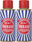 Brasso Metal Polish (Pack of 2)- Long-Lasting Shine for Brass, Copper, Stainless Steel, and Chrome (75 ml each)