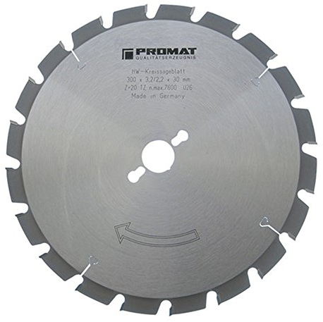 PROMAT 814905 Kreissägeblatt HM FF 36Z. D.500mm B.4mm PROMAT Bohrung 30mm
