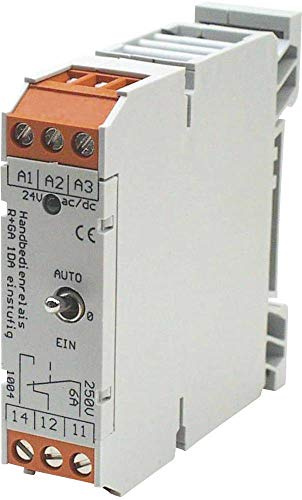 APPOLDT RM-1W Industrielais, Nennspannung: 24 V/DC, 24 V/AC, Schaltstrom (max.): 8 A, 1 Inverter (RT)