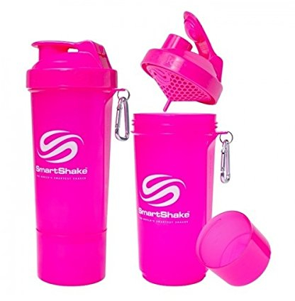 SmartShake - Smart Shake SLIM 500ml Neon Pink