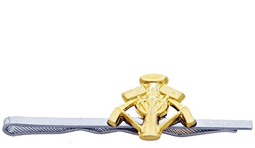 Steinsetzer Zunft Krawattenschieber vernickelt, DAKL