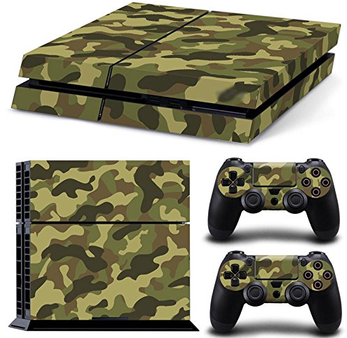 Mcbazel Pattern Serie Decals Vinyl Skin Aufkleber für Original PS4 Only (Not for PS4 Slim/Pro) Tarnung
