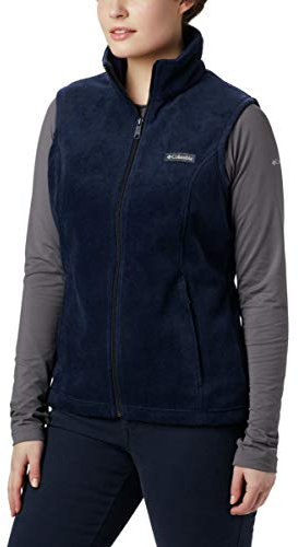 Columbia Benton Springs Vest Gilet di Pile, Nocturnal Scuro, S Donna