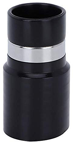 AUNMAS 2Pcs Black Vacuum Cleaner Hose Connector Wall Joint with 32mm Inner Diameter, 2 Pack