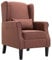 vidaXL Sessel Relaxsessel Armsessel Polstersessel Loungesessel Ruhesessel Fernsehsessel Ohrensessel Sofastuhl Relaxstuhl Stuhl Esszimmer Braun Stoff